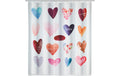Wenko Duschvorhang Love 100% Polyester, (B x H): 180 x 200 cm