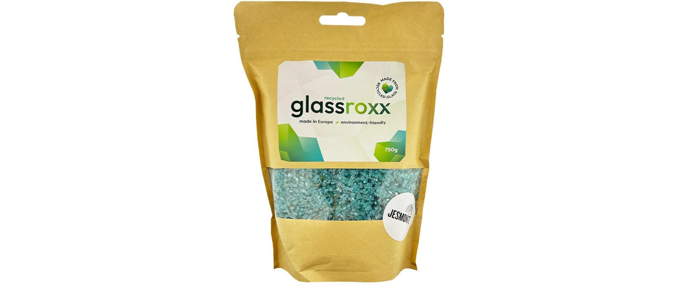 Jesmonite Glass Roxx 750g, türkis