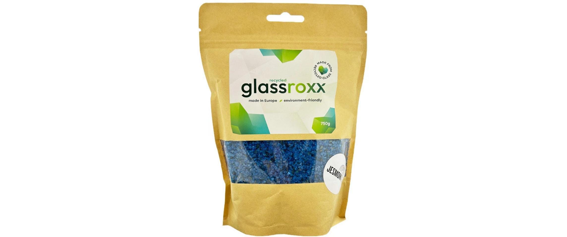Jesmonite Glass Roxx 750g, blau