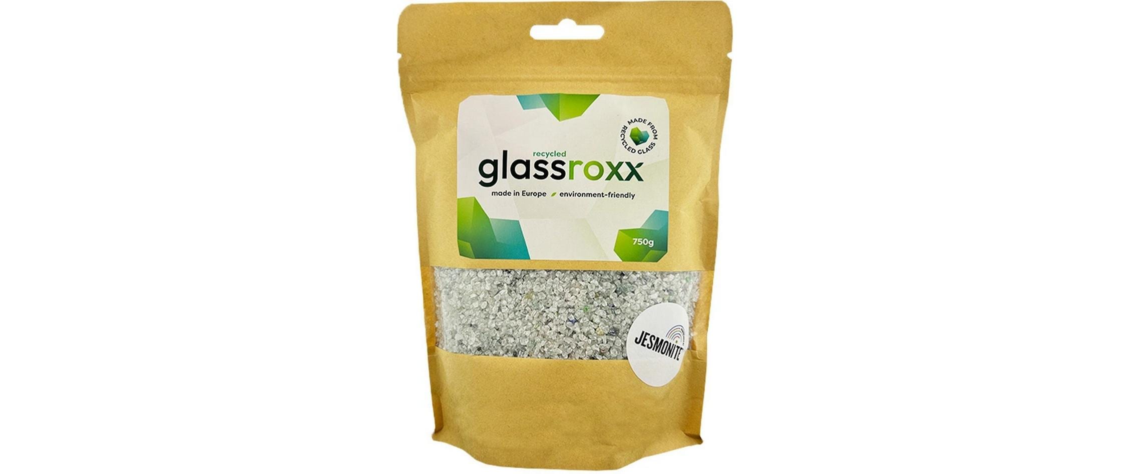 Jesmonite Glass Roxx 750g, silber