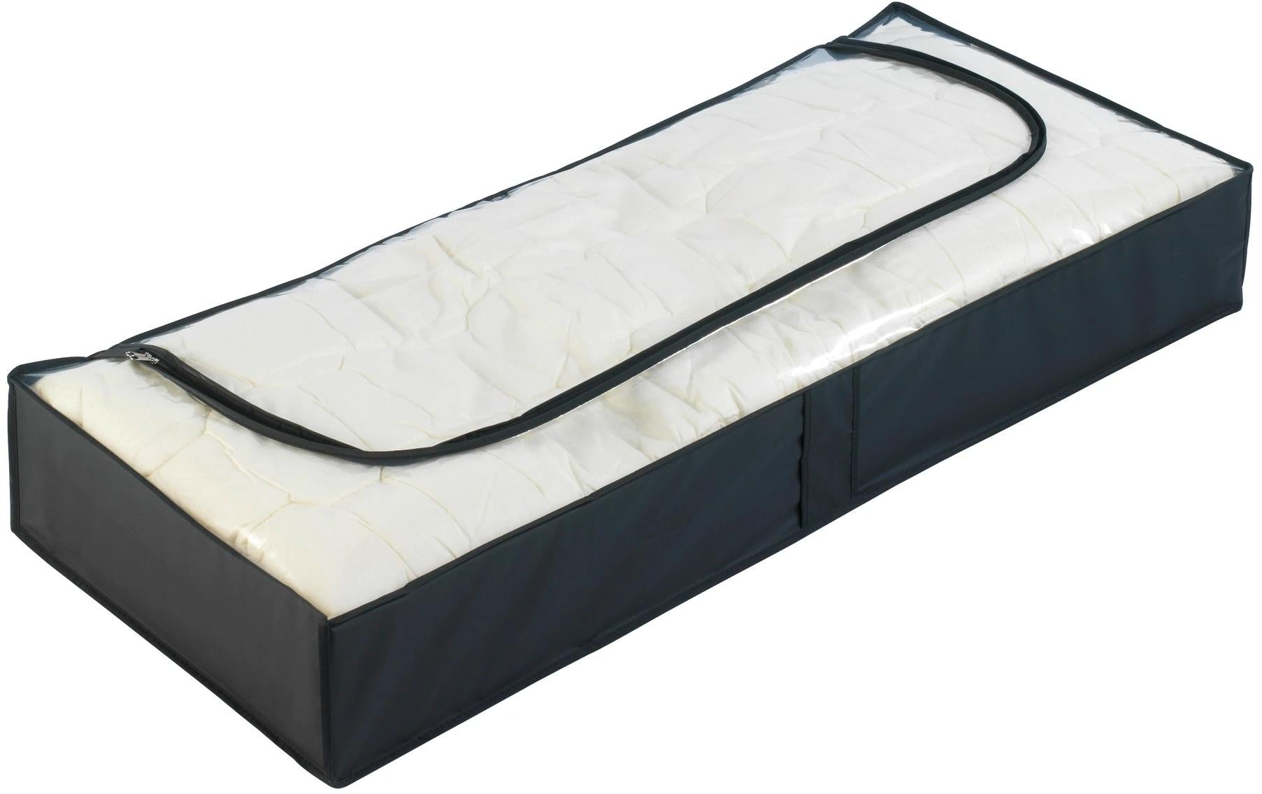 Wenko Unterbettkommode Deep Black (B x H x T): 107 x 16 x 46 cm