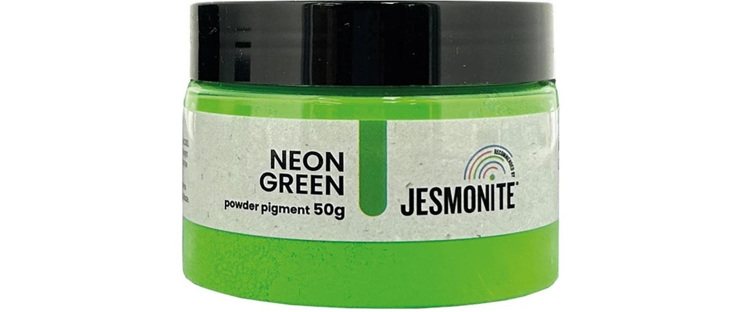 Jesmonite Pigment Neon Pulver grün, 50g