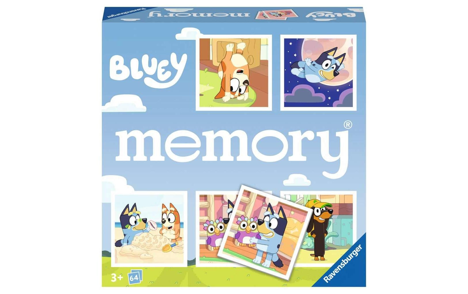 memory Bluey 3-99 Jahre