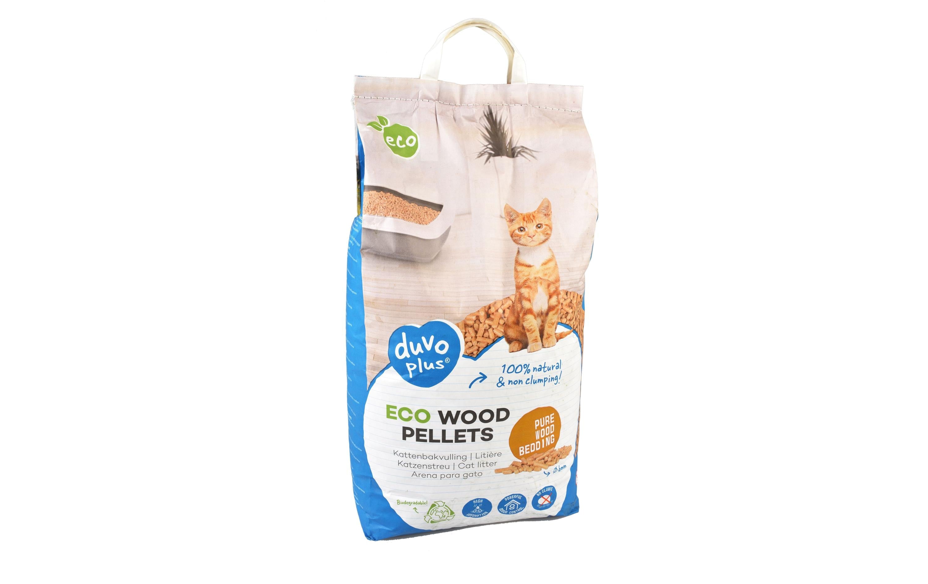 Duvoplus Eco Holzpellets Einstreu 3,6kg/8L