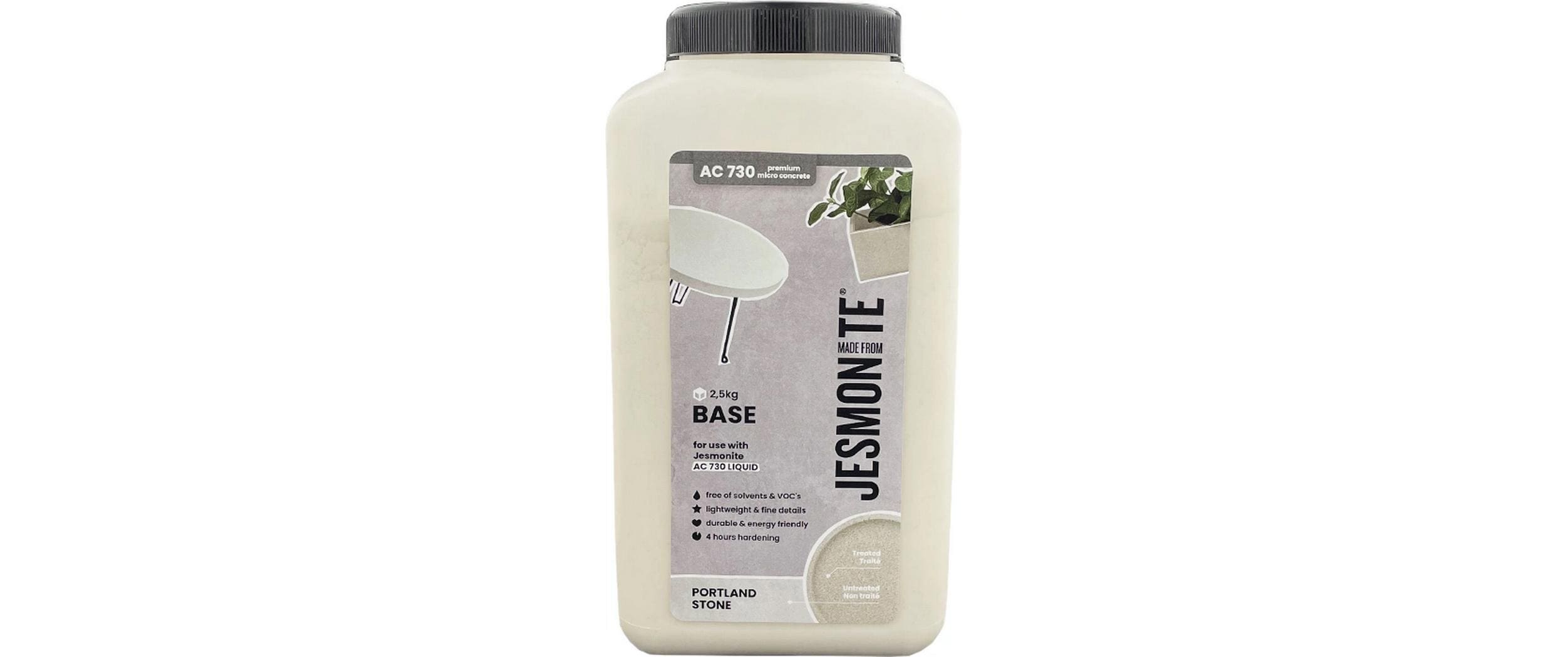 Jesmonite Pulverbasis A730 2.5 kg, Portland Stone