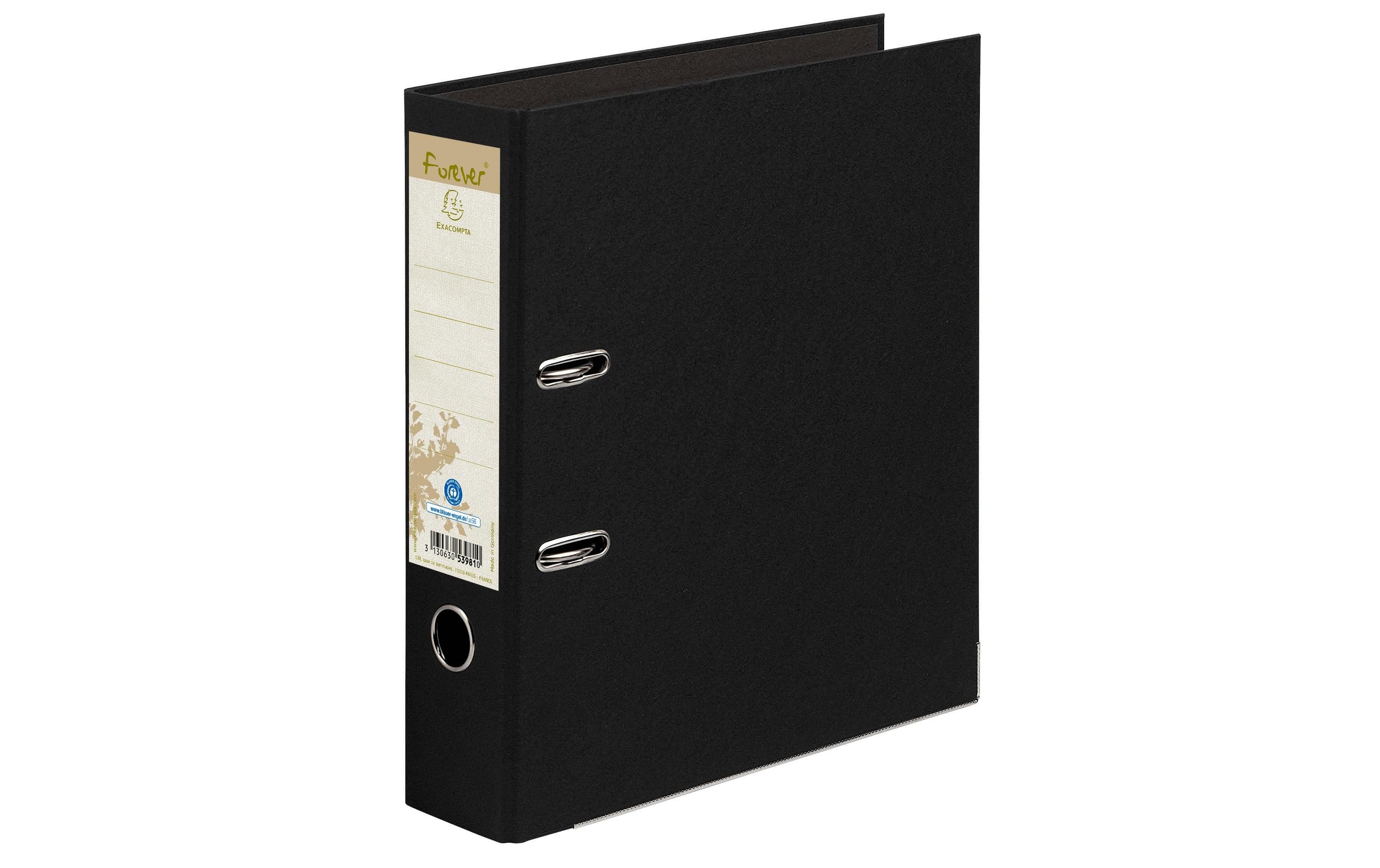 Exacompta Ordner PREM-Touch 8 cm Maxi Forever, schwarz