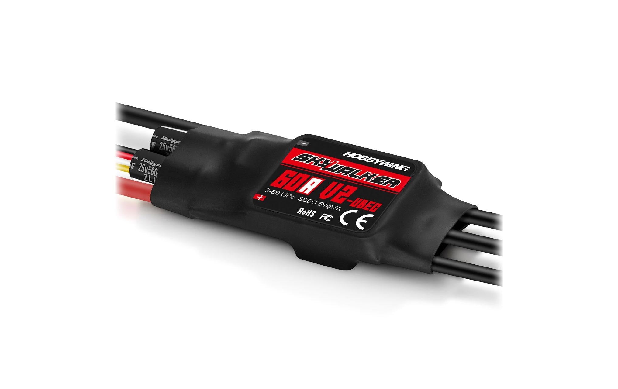 Hobbywing Skywalker V2 60A 3-6s, 7A BEC