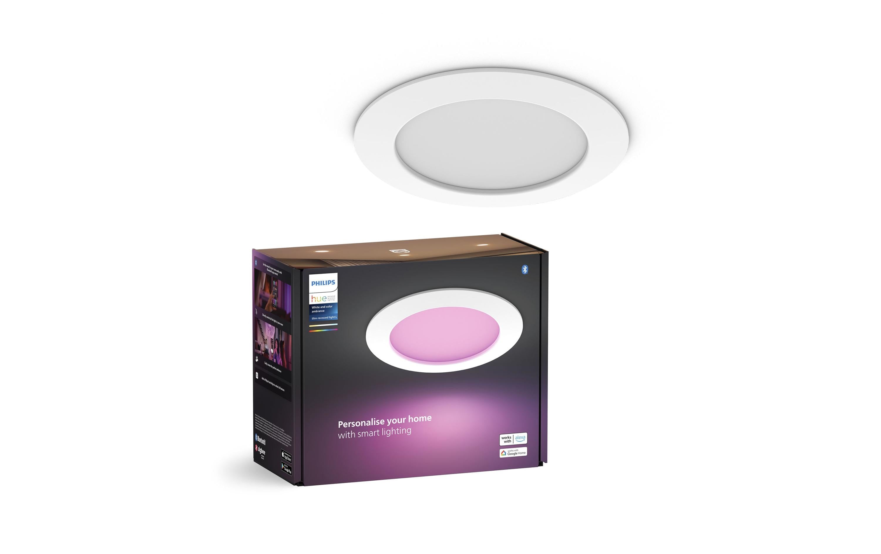 Philips Hue Slim Recessed Spot white 170mm