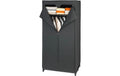 Wenko Kleiderschrank Deep Black mit Ablage (B x H x T): 75 x 160 x 50 cm