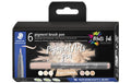 STAEDTLER Pigment Brush Pen 6er Schachtel Nudes&Beiges