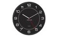 UNILUX Wanduhr MEGA Schwarz D:57.5cm