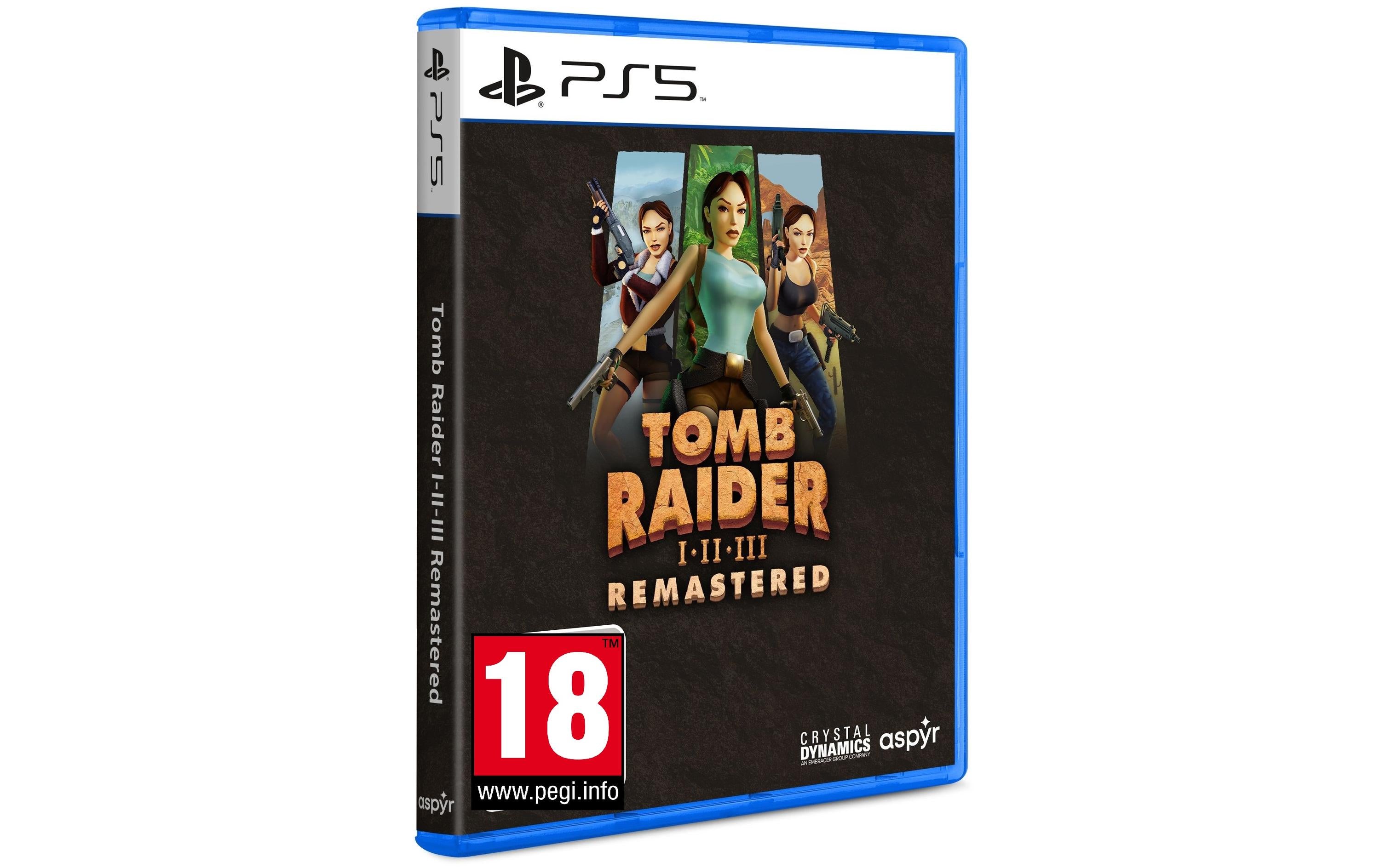 Tomb Raider 1-3 Remastered, PS5 Alter: 18+
