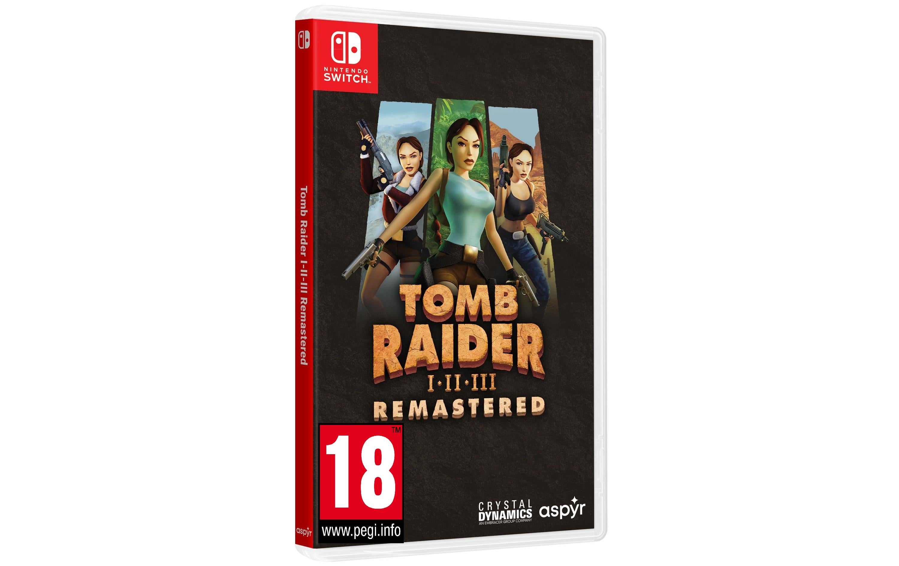 Tomb Raider 1-3 Remastered, Switch Alter: 18+