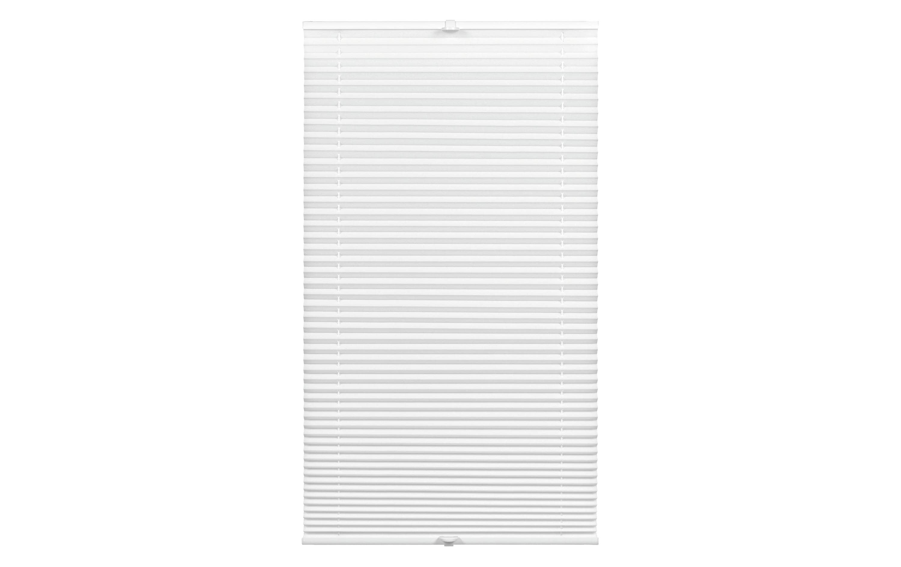 Gardinia Plissee Concept, Weiss Tageslicht, 65x130 cm