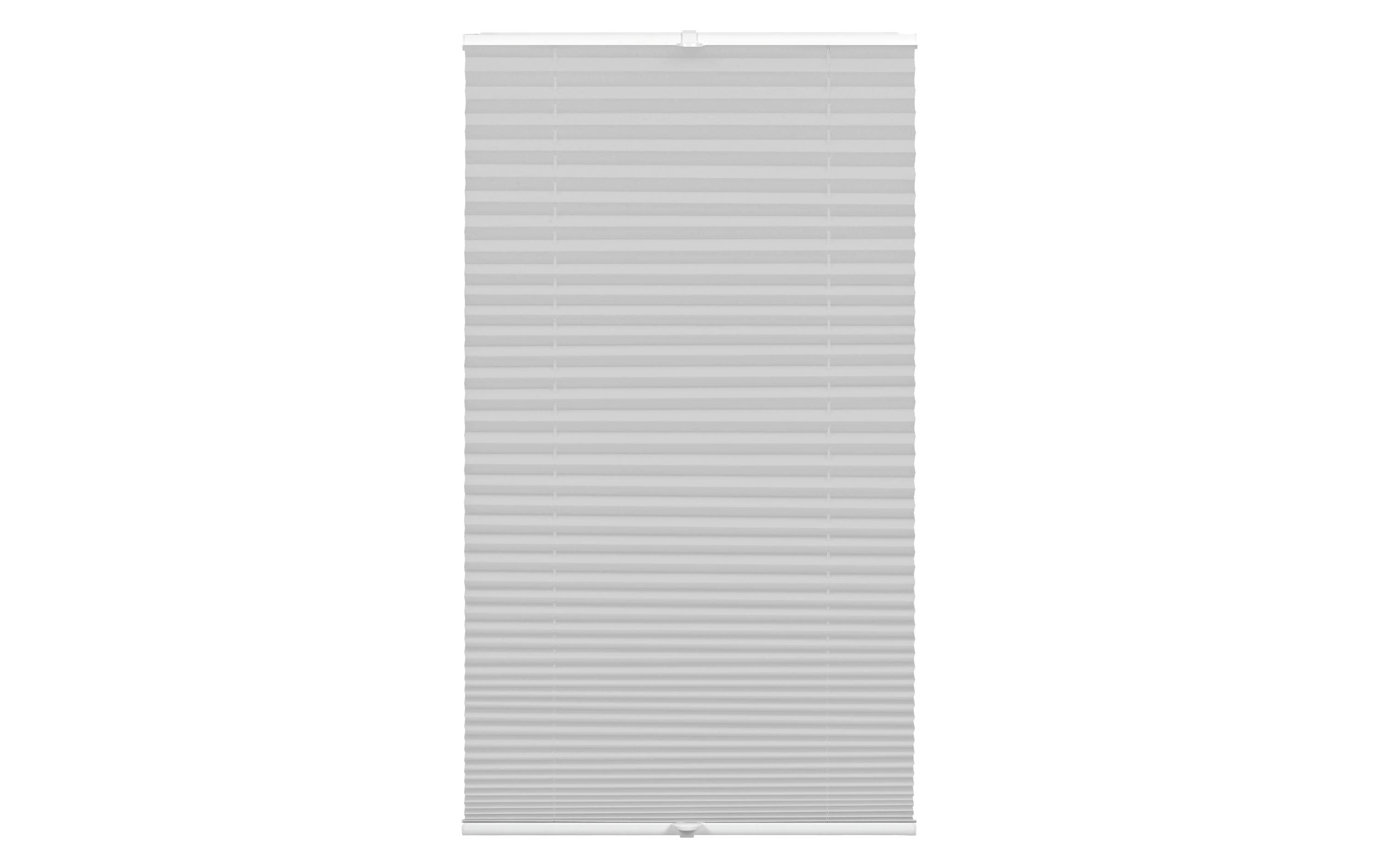 Gardinia Plissee Concept, Grau Tageslicht, 80x210 cm
