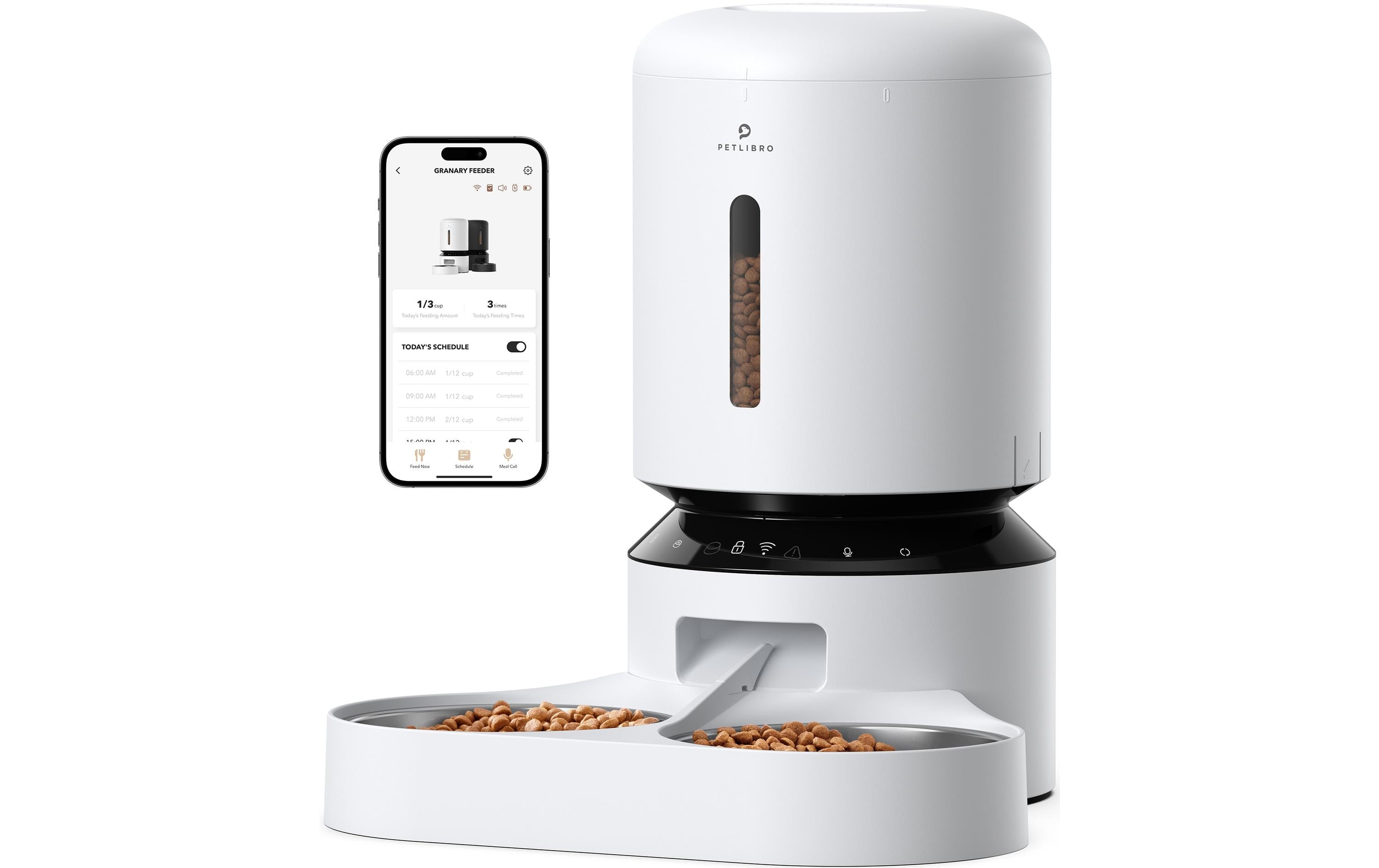 Petlibro Granary WIFI Dual Food Tray 5l white