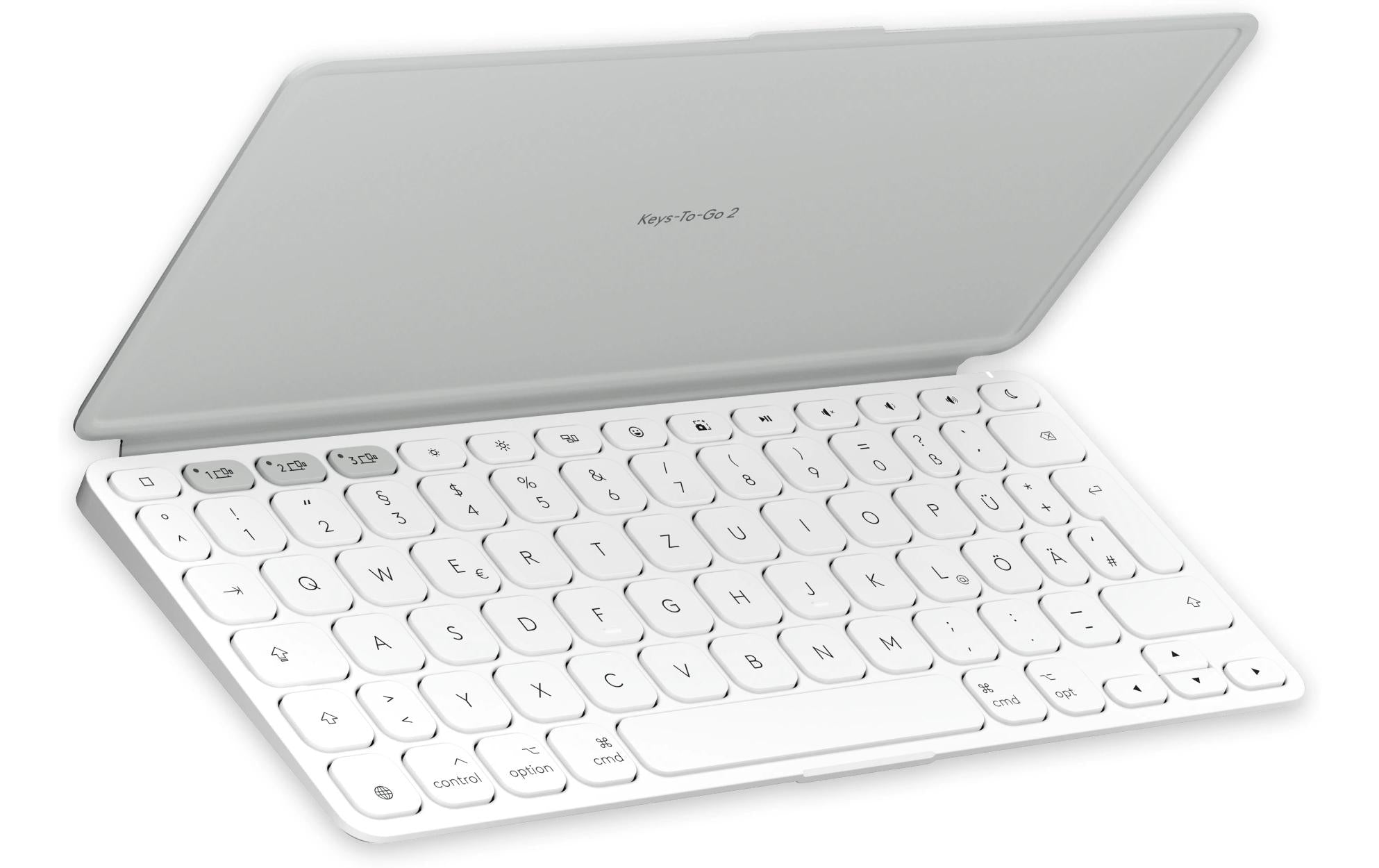 Logitech Keys-To-Go 2 Apple pale grey