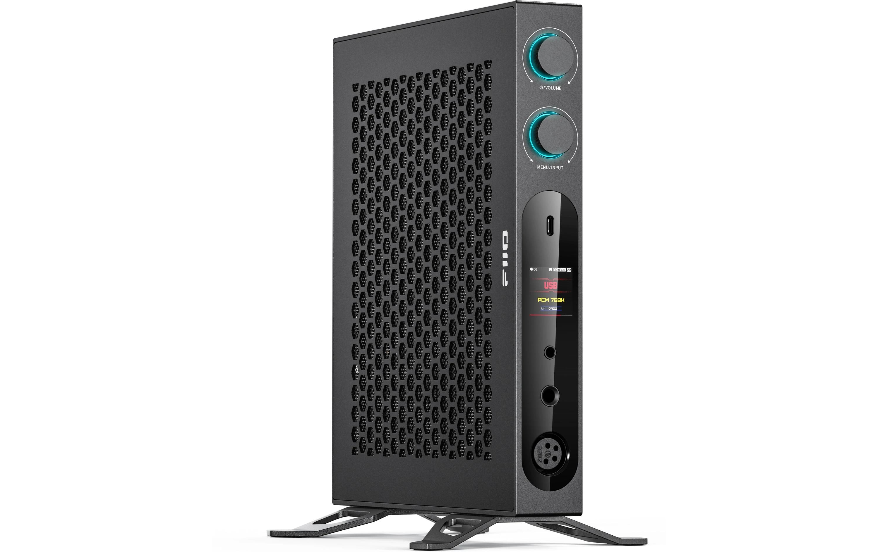 FiiO K19, schwarz Desktop-DAC und Kopfhörer-Verstärker, black