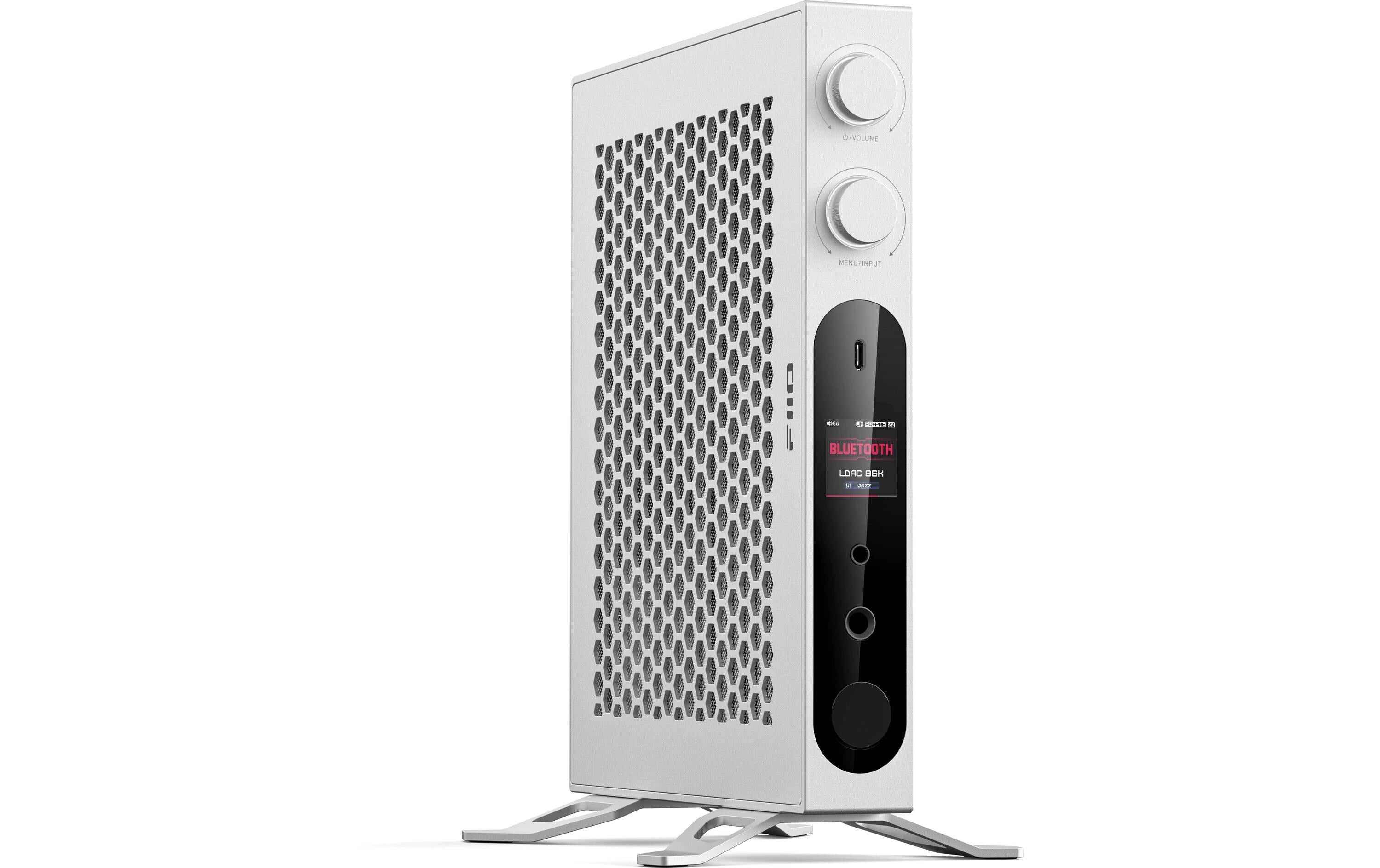 FiiO K19, Silber Desktop-DAC und Kopfhörer-Verstärker, silve