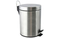 MSV Treteimer 5L, Edelstahl matt Silber, 20.5x27.7 cm (DxH)