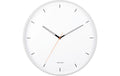 KARLSSON Wanduhr Calm 40x4.5cm, exkl. 1xAA, Matt white