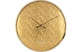 KARLSSON Wanduhr Disco Bling Bling 40x4.5cm, exkl. 1xAA, Gold