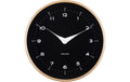 KARLSSON Wanduhr Osado Dome 30x4.3cm, exkl 1xAA, Black