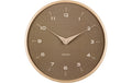 KARLSSON Wanduhr Osado Dome 30x4.3cm, exkl 1xAA, Moss Green