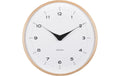 KARLSSON Wanduhr Osado Dome 30x4.3cm, exkl 1xAA, White