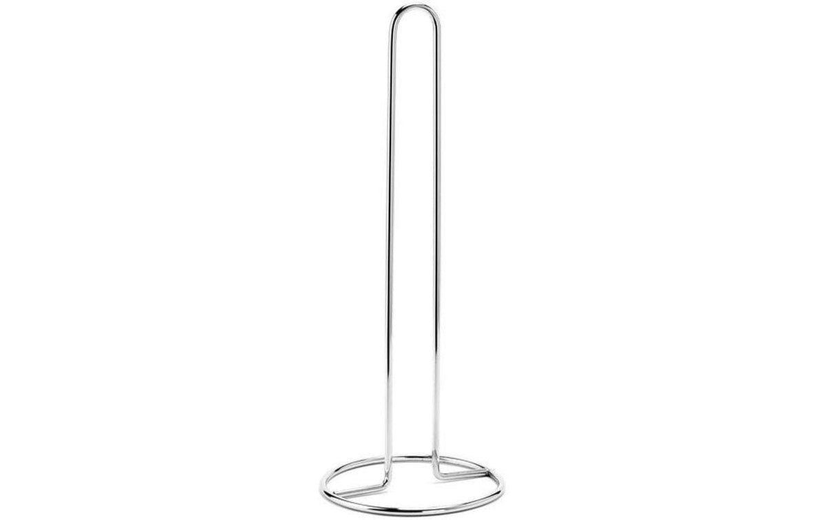MSV Küchenrollenhalter, Silber 31.5x12 cm (HxD), Stahl