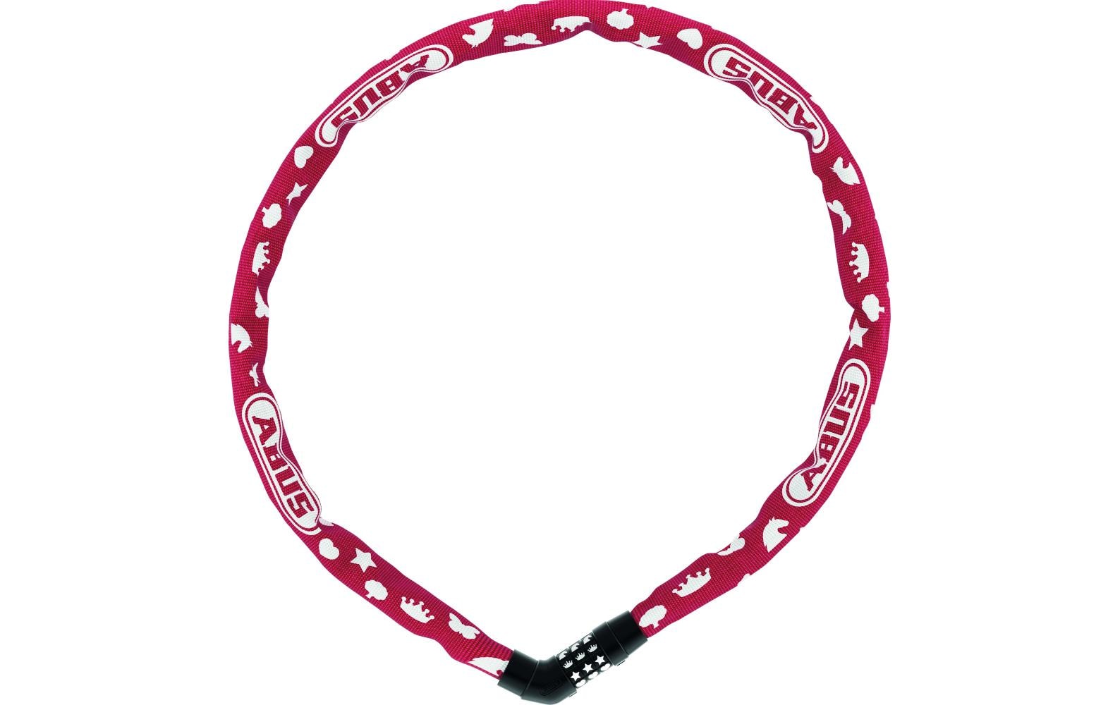 Abus Kettenschloss 4804C/75 Symbols ohne Halter rot