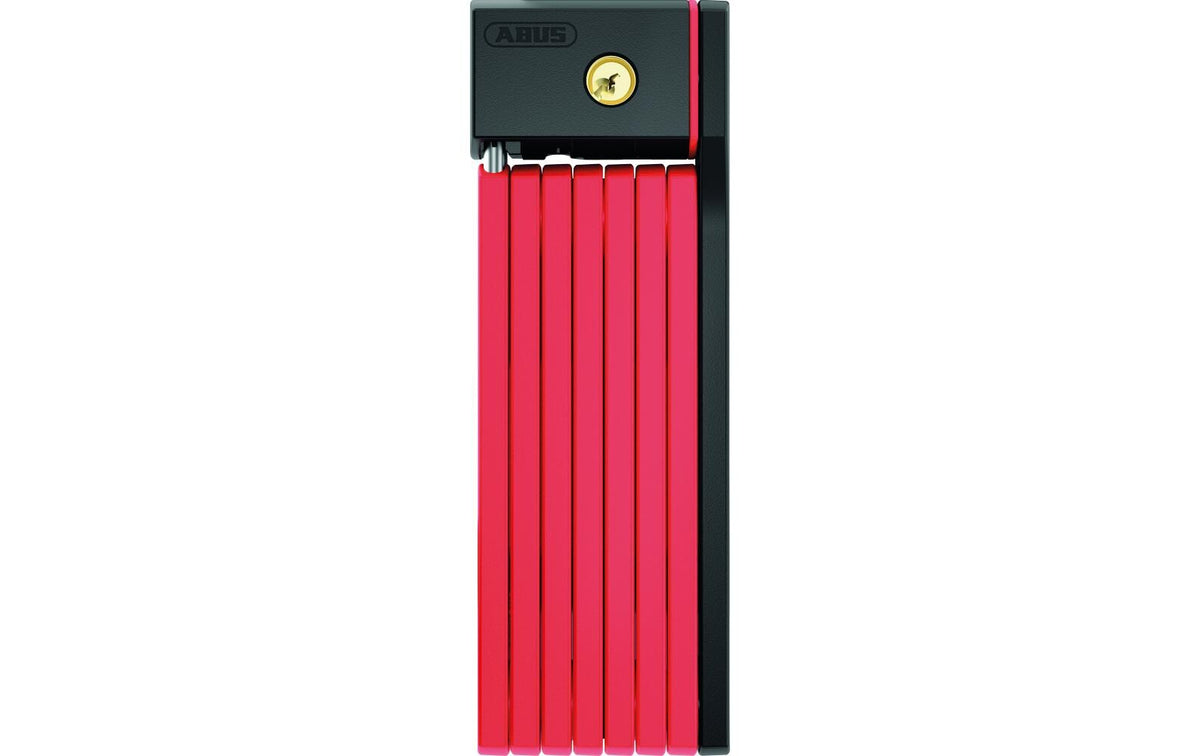 Abus Faltschloss uGrip Bordo Big 5700/100 mit Halter SH 5700/100 rot