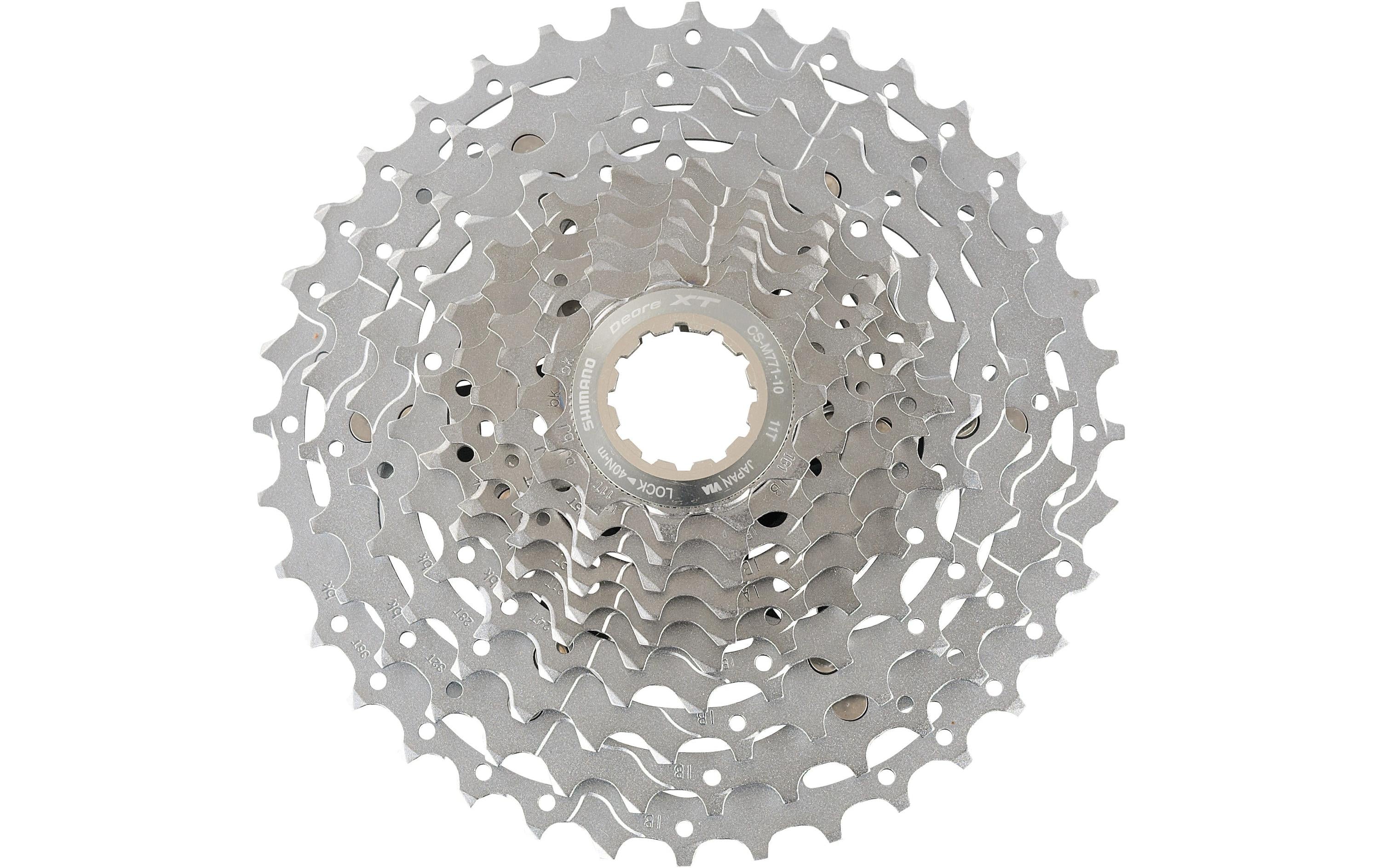 Shimano Deore XT CS-M771, Kassette 10-Gang, 11-36 Zähne