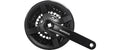 Shimano Kettenradgarnitur FCTY301 4-kant 150 mm 42x34x24 Hosenschutz schwarz
