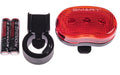Smart RL403R, Rücklicht,  3 LED Farbe: schwarz, inkl. Batterien und Halter