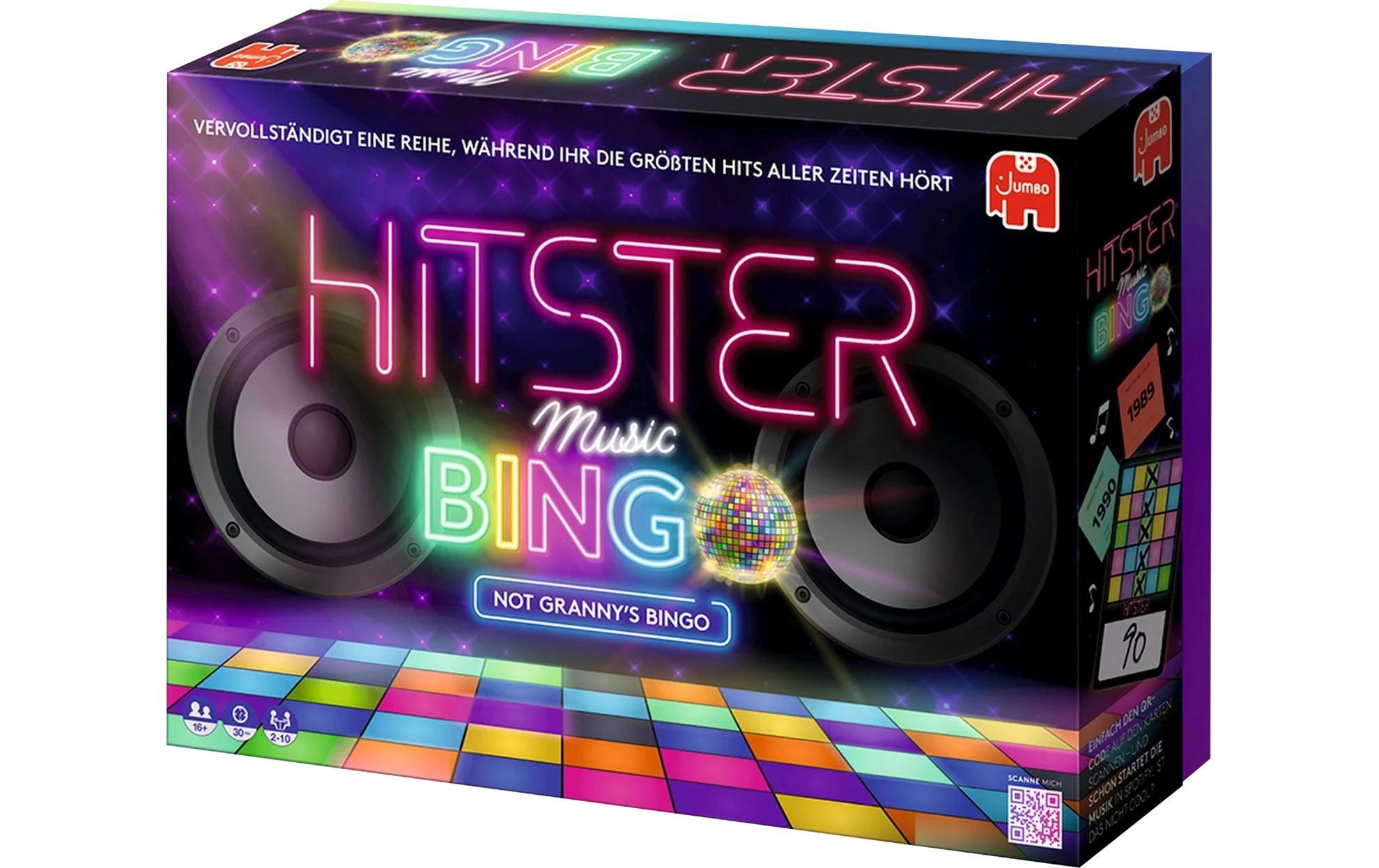 Hitster Bingo ab 16 Jahren, 2-10 Spielende