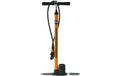 SKS Standpumpe Rennkompressor Stahl Multi Valve mit Manometer orange