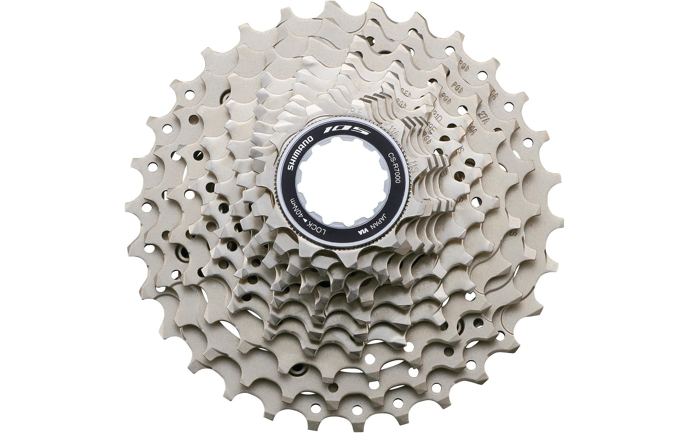 Shimano Kassette 105 CS-R7000 11-Gang 11-30 Zähne Box