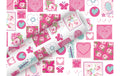 B+C Geschenkpapier 2  m x 70 cm So sweet rosa,  70 gm2