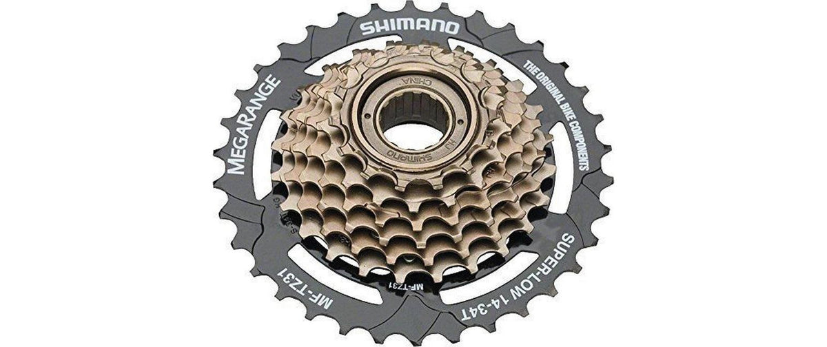 Shimano Freilauf-Kassette Tourney MF-TZ500-7 7-Gang 14-34 Zähne