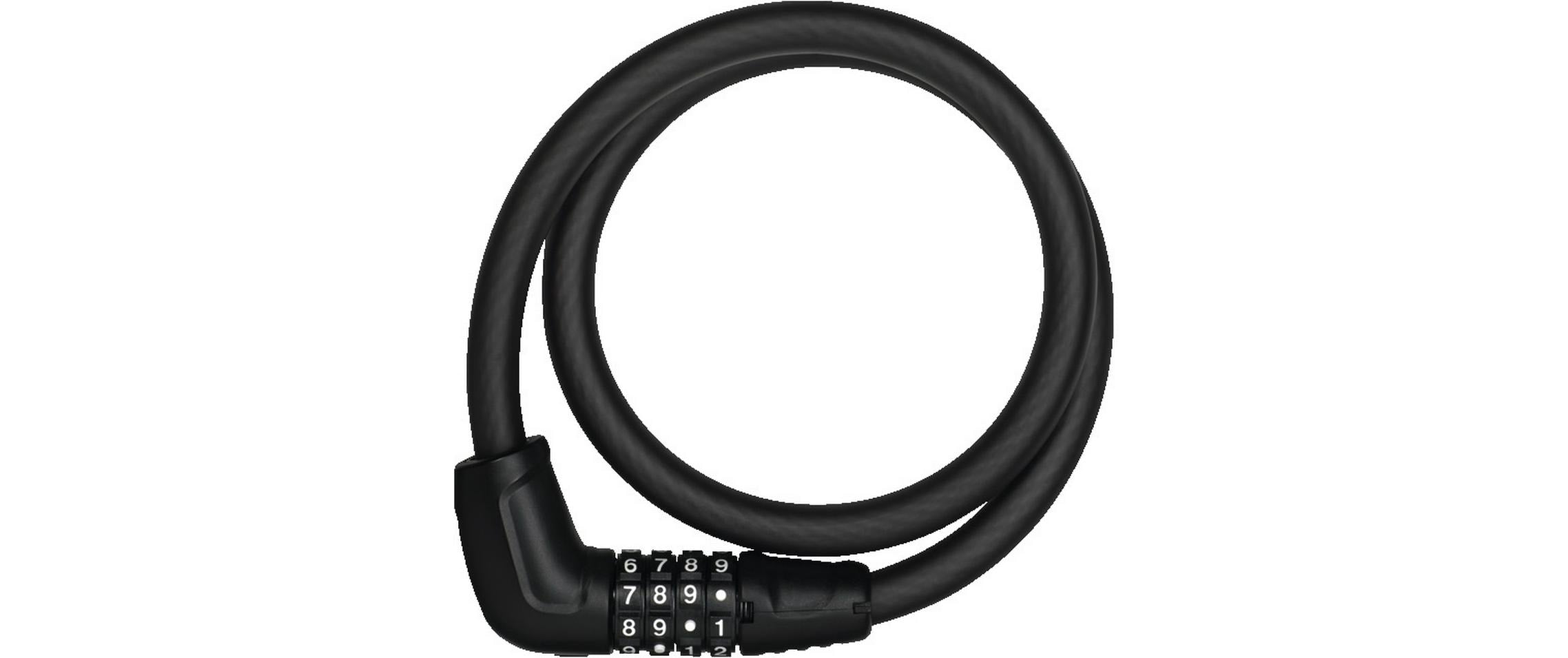 Abus Kabelschloss Tresor 6412C/85 Code, mit Halter SCMU 6C