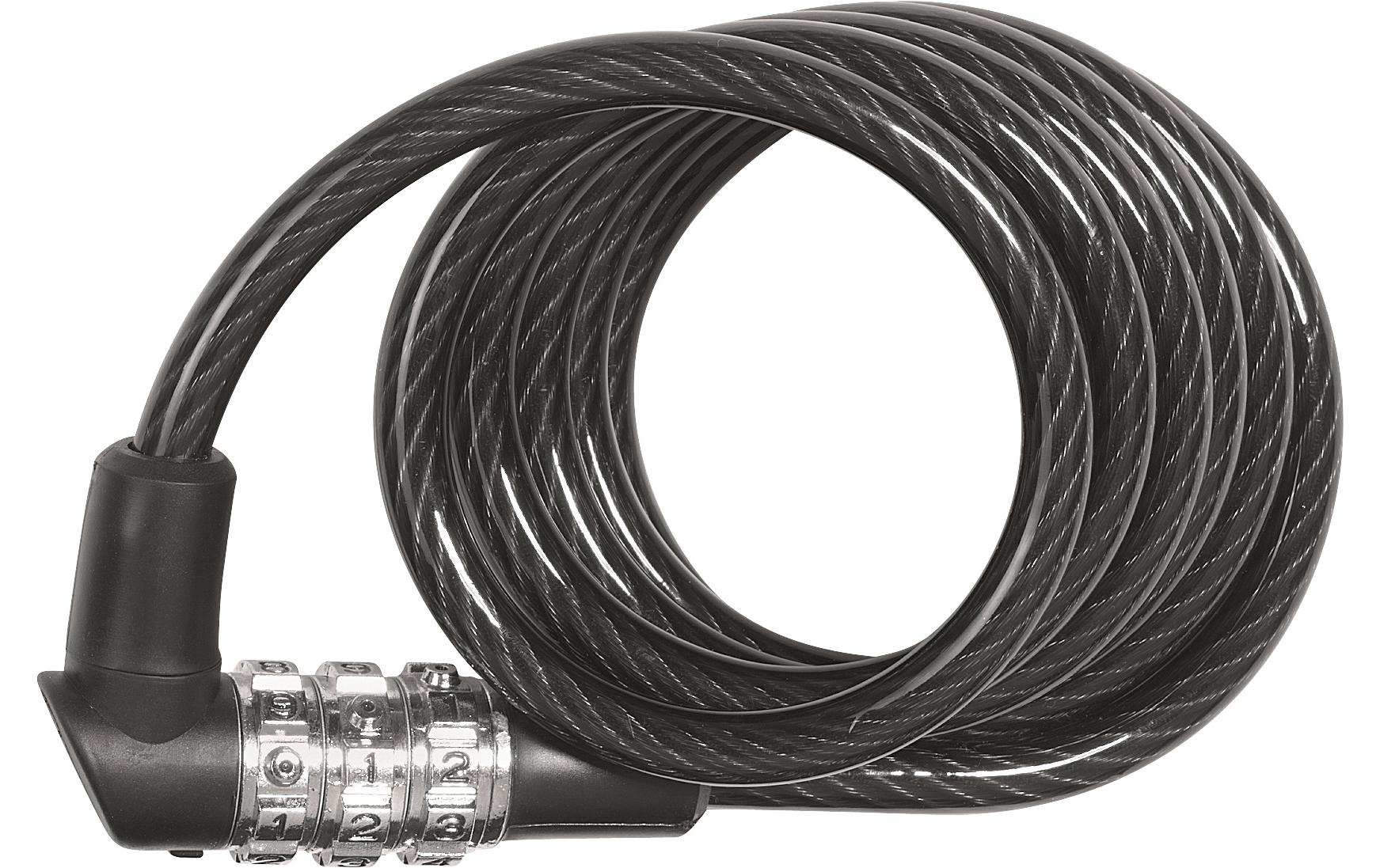 Abus Spiralkabelschloss 3506C/120 Code, ohne Halter