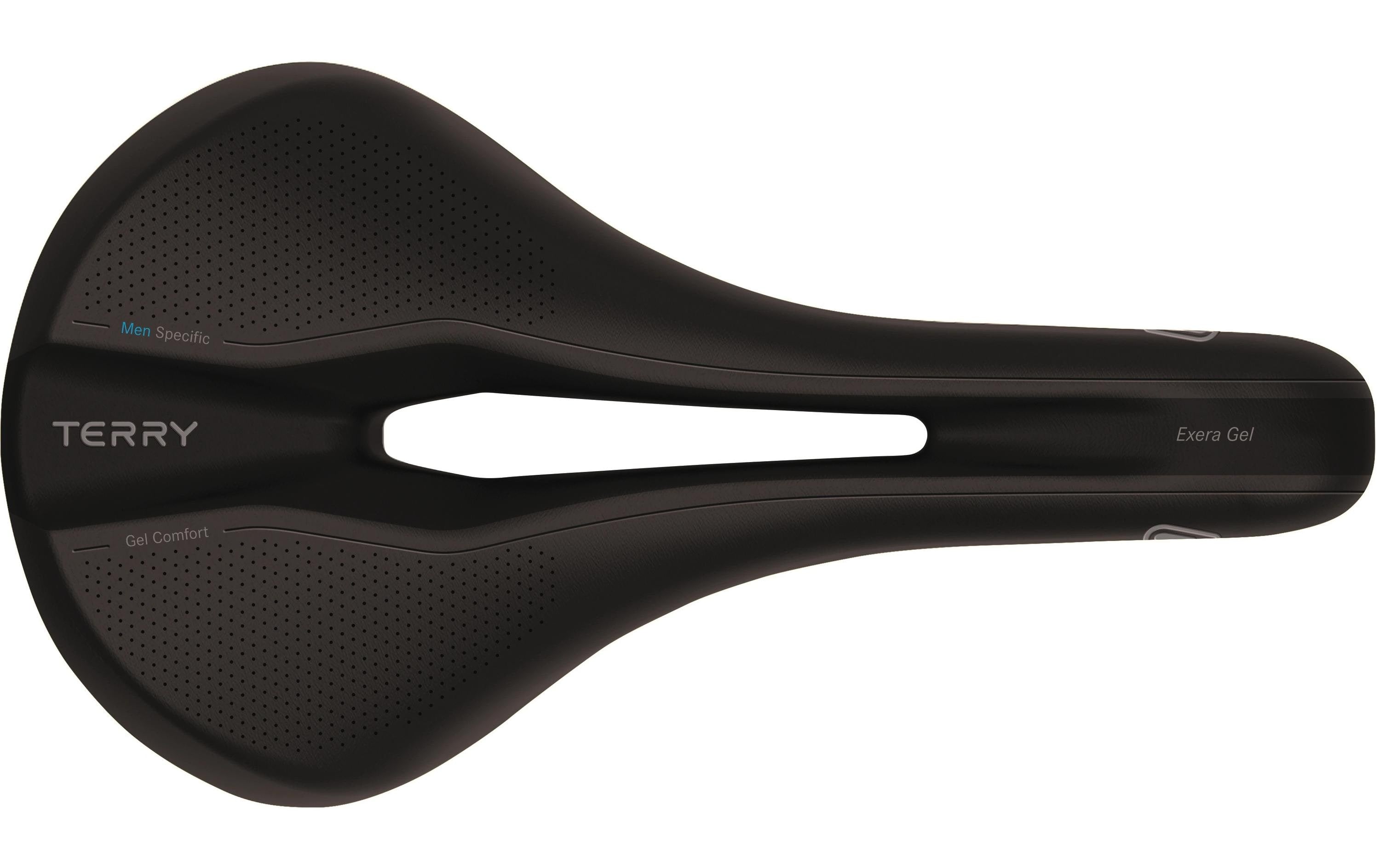TERRY Fisio Flex Gel Man Schwarz, mit Öffnung
