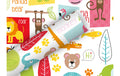 B+C Geschenkpapier 2  m x 70 cm Little Zoo, 80 gm2