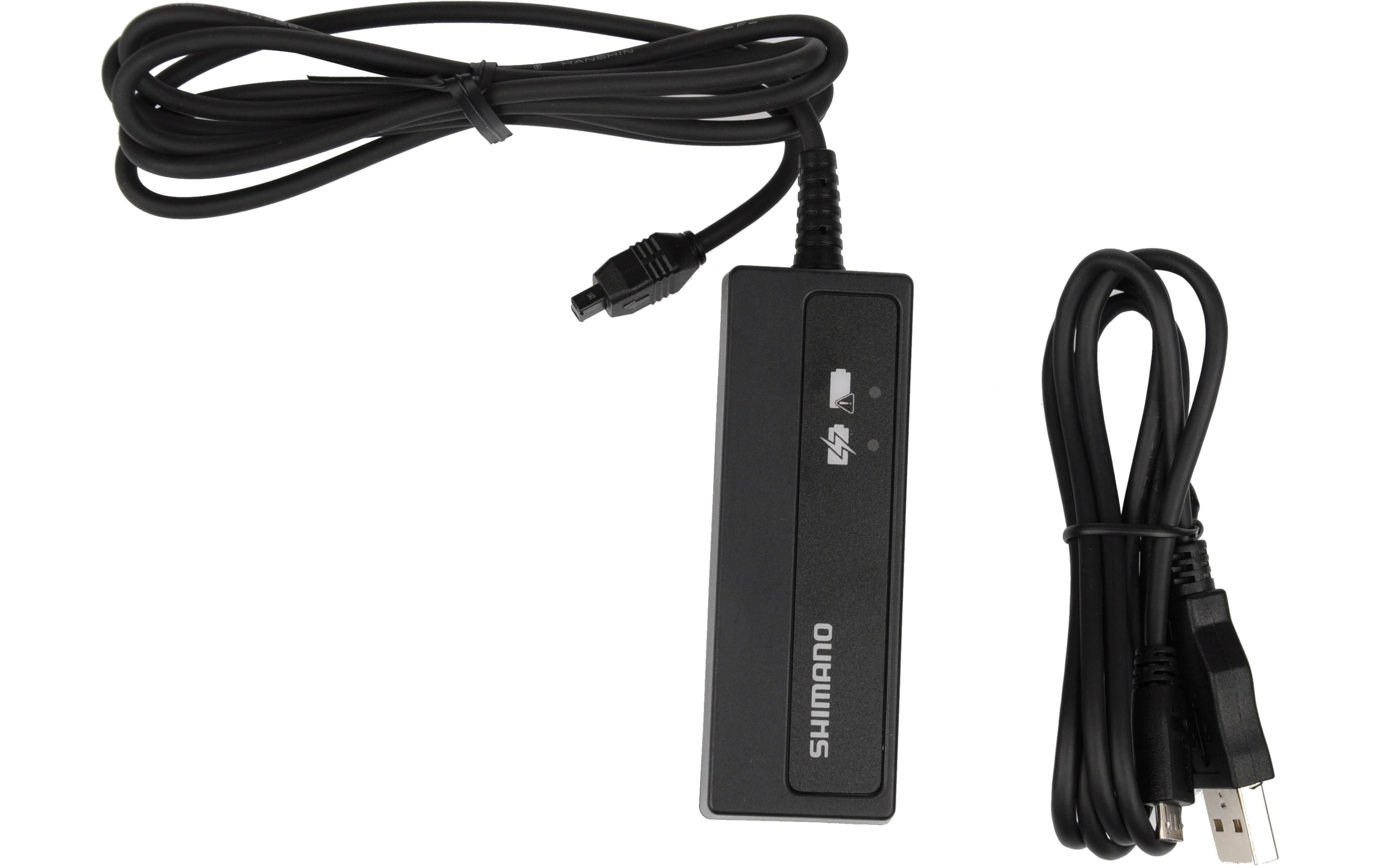 Shimano Ladegerät Di2 SM-BCR2 220V/EU m/Ladekabel USB Anschluss