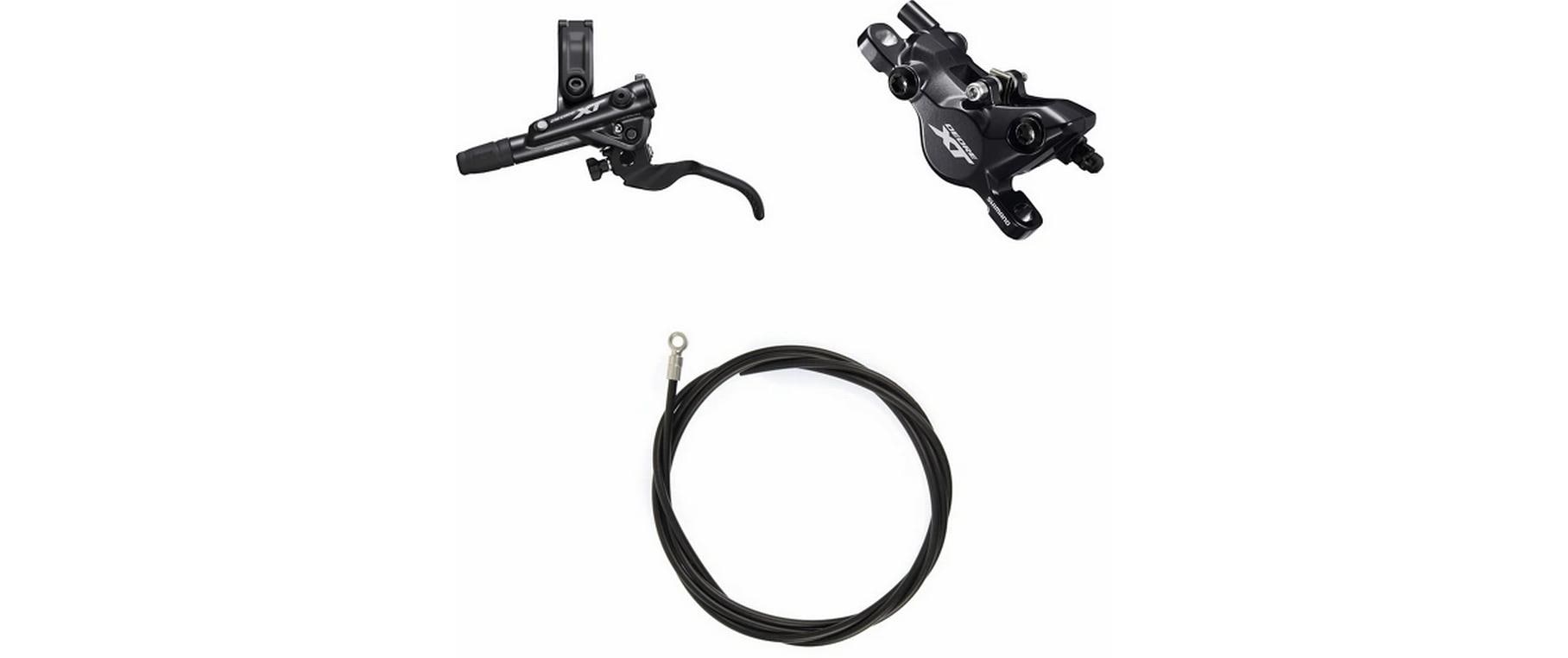 Shimano Scheibenbr-Set XT BR-M8100 VO m/BL-M8100 Postmount 1000 mm Resin