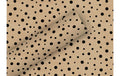B+C Geschenkpapier 2  m x 70 cm By Nature Kraft Polka Dots, 70gm2