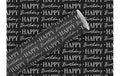 B+C Geschenkpapier 2  m x 70 cm HBy Nature Kraft ws.Graphic Bi., 70gm2