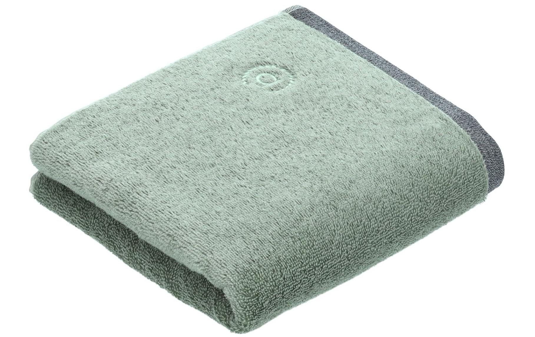 Bugatti Handtuch Prato 50x100cm Soft Green, 100% Supersoft Baumwolle