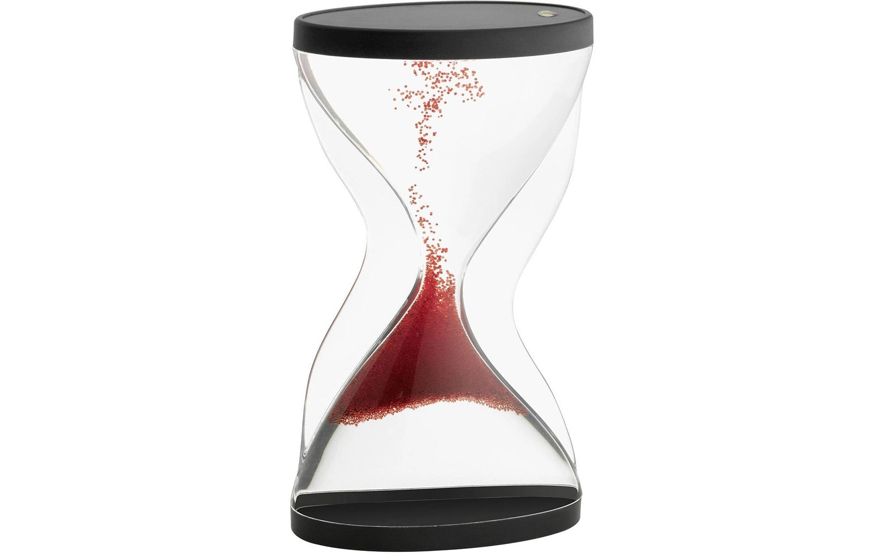 TFA CONTRA Sanduhr schwarz/rot, 10min, FE-TFA